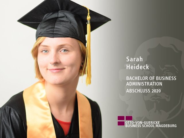 Sarah Heideck (BBA-Abschluss 2020)